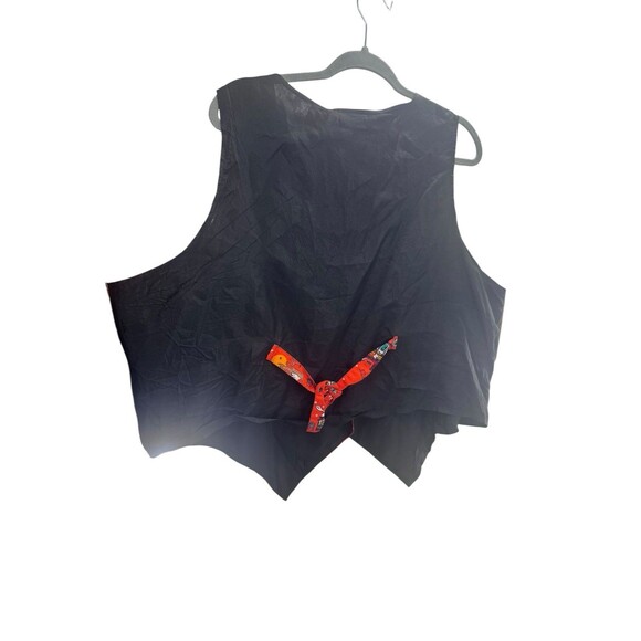 Vintage Basic Editions Halloween Vest Plus 24W Haunted House Ghost Spiderweb - Picture 8 of 12